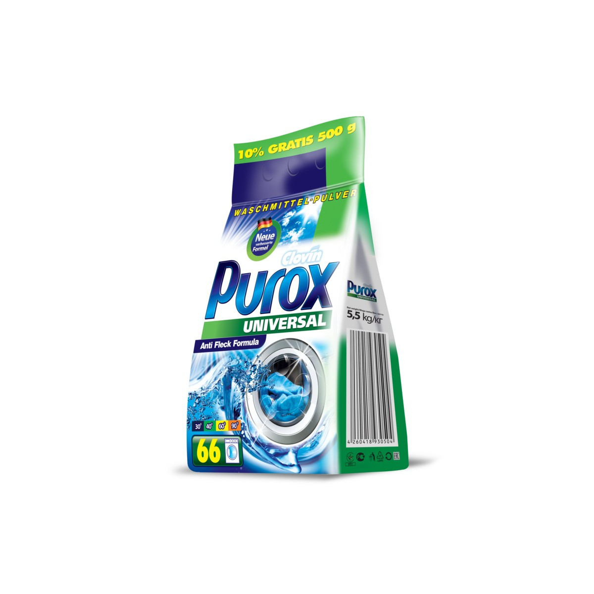 Стиральный порошок универсальный PUROX 10кг