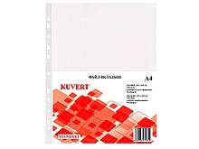 Файл-вкладыш KUVERT А4, 40 мкм 100 штук в упаковке, gloss