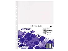 Файл-вкладыш KUVERT А4, 60 мкм 100 штук в упаковке, gloss