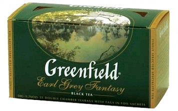 Чёрный чай «Greenfield» 25 пакетиков