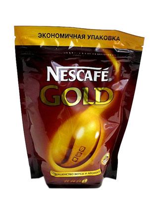 Кофе «Nescafe Gold» 130 г (пакет)