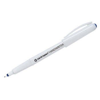 Ручка капиллярная Centropen "Handwriter 4651" синяя, 0,5мм, трехгранная