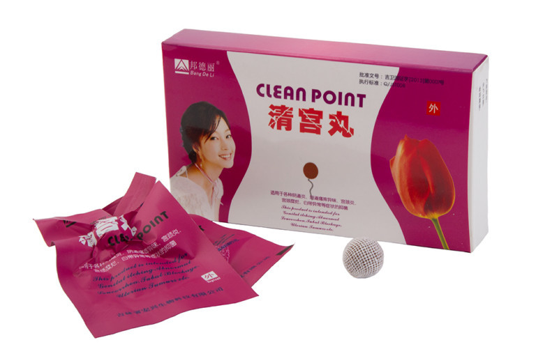 Китайские тампоны Клин Поинт (Clean Point) в коробке самое лучшее средство от эрозии. - фото 1 - id-p64562765