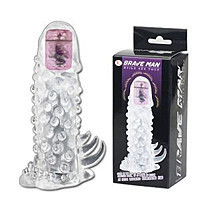 Насадка «Baile Brave Man Penis Sleeve Vibration»