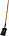 Лопата "Профи-10" совковая, деревянный черенок, ЗУБР Профессионал (39361_z02), фото 2