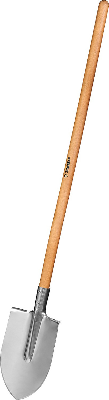Лопата "Мастер-НС" штыковая из нержавеющей стали, деревянный черенок, ЗУБР (39443) - фото 2 - id-p64563537