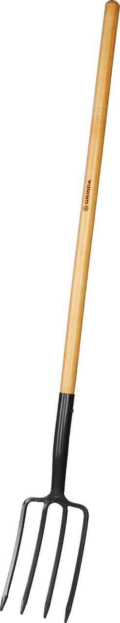 GRINDA PROLine 280x180x1500 мм, вилы с деревянным черенком (39725) - фото 2 - id-p64563541