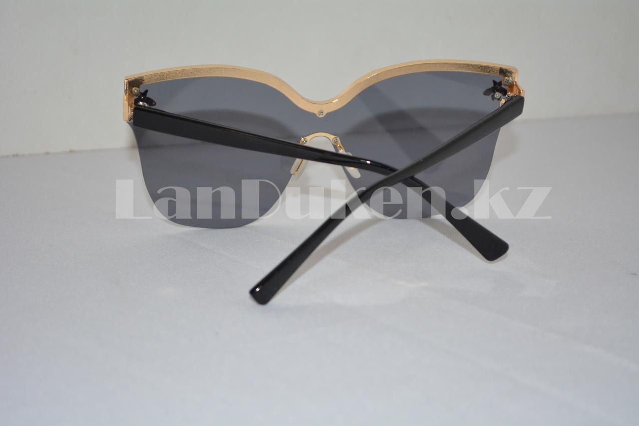 Солнцезащитные очки с пчелкой, черные - фото 4 - id-p64553546