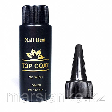 Топ Nail Best Top Coat (без липкого слоя), 50мл., фото 2