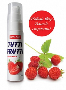 Гель "TUTTI-FRUTTI земляника" серии "OraLove" 30гр, Россия