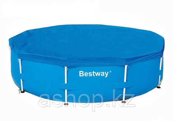 Тент для каркасного бассейна 3050 мм Bestway Pool Covers 58036,,, Искусственный водостойкий брезент, 0,10 мм,