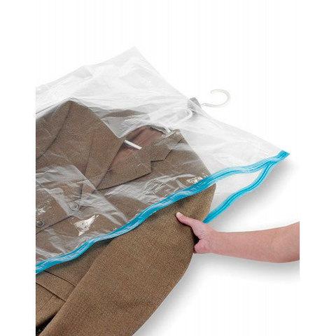 Вакуумный пакет с вешалкой PRIMA DOPO для хранения одежды (90х60 см) - фото 4 - id-p64571929