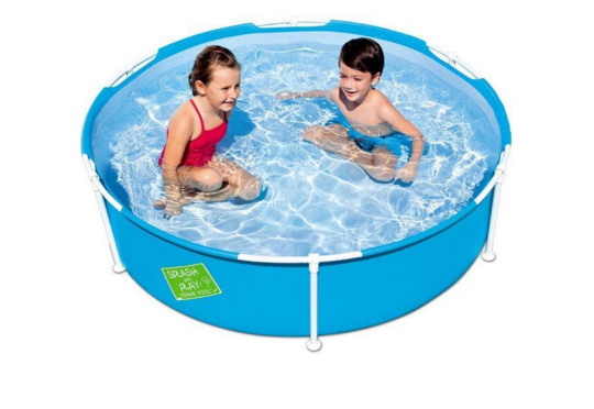 Бассейн каркасный Bestway My First Frame Pool 56283, 689 л,, Винил, Цвет: Голубой