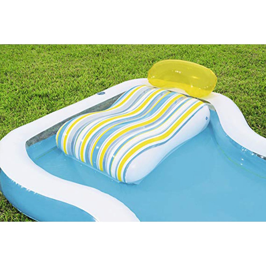 Бассейн надувной Bestway Staycation Pool, 340 л,, Насос: Нет, Лестница: Нет, Поливинилхлорид, Цвет: Голубой