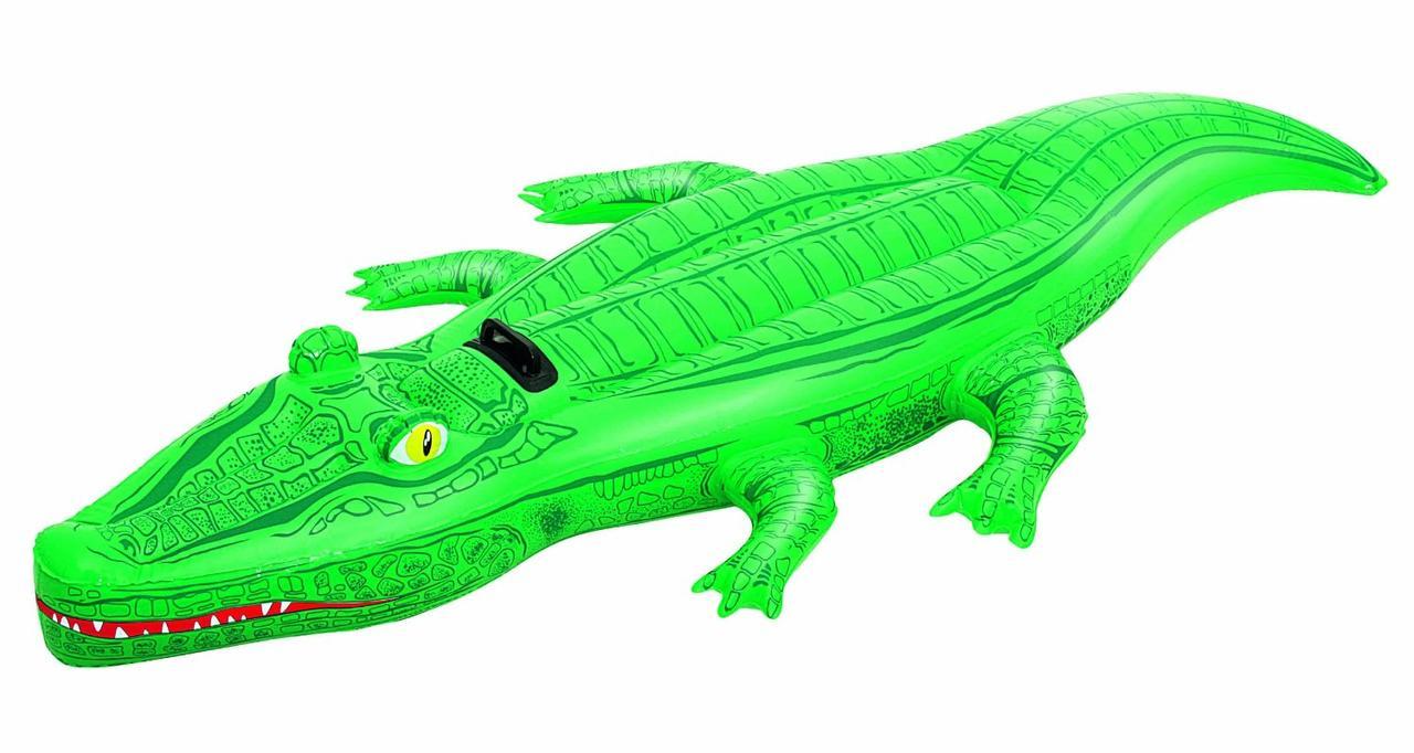 Надувная игрушка Bestway Алиготор, 1 место Возрост: От 3 лет, Поливинилхлорид, Цвет: Зелёный