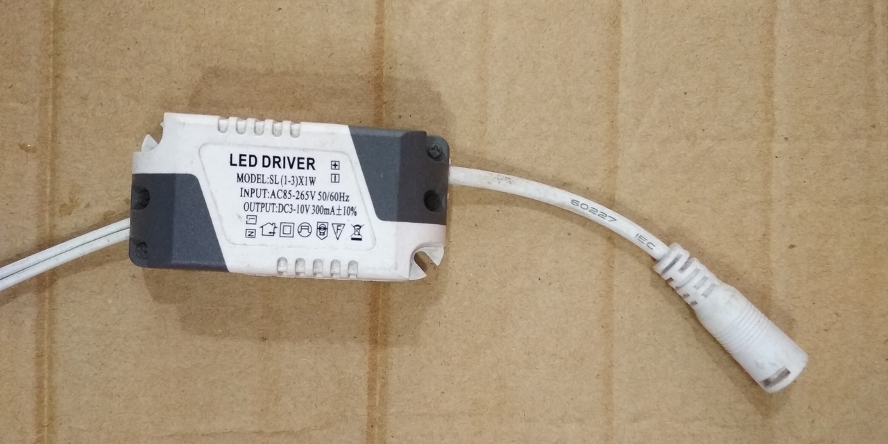 LED драйвер 300mA DC3-10V 10W на 220 В - фото 2 - id-p64572246