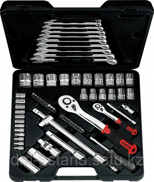 Набор инструмента 1/2" и 1/4", 70 предметов