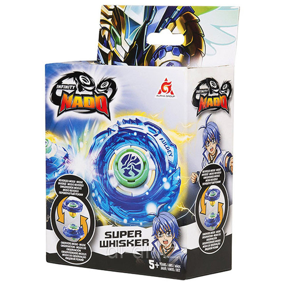 Infinity Nado 36042I Инфинити Надо Волчок Пластик, Super Whisker