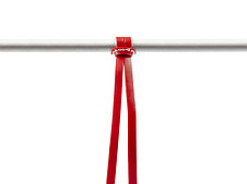 Красная резиновая петля (ширина  4.5 мм, нагрузка 4.5 -16 кг) Разминочный жгут для тренировок. Резиновая петля, фото 2