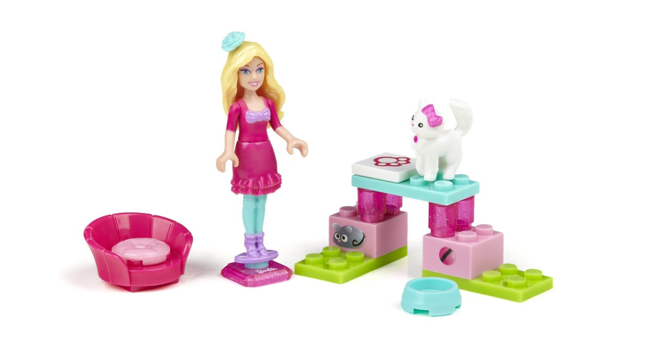 *MegaBloks 80233 Barbie Любительница кошек