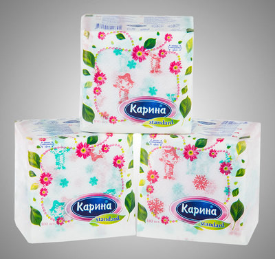 Салфетка «Стандарт» 100 с рисунком