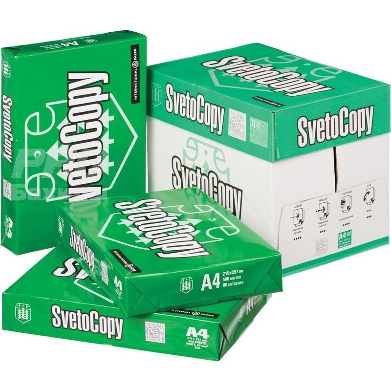 Бумага для печати "SvetoCopy Classic", А4, 80г/м2, 500л, класс C