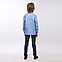  Вышиванка для мальчика, светлый джинс, фото 2