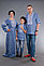 Вышиванка для мальчика 2004, белая вышивка, лен джинс, фото 6