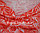 Бандана (бафф) Multi Scarf с розами красная, фото 3