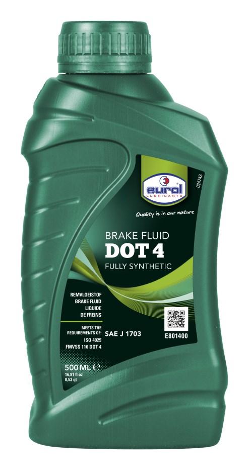 Тормозная жидкость Eurol Brake Fluid DOT 4 0,5L