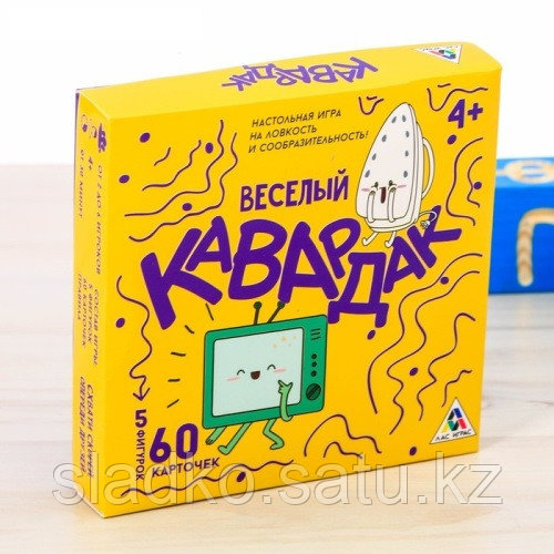 Настольная игра на ловкость Весёлый кавардак - фото 1 - id-p64609292