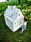 Картонный домик-раскраска для игр и рисования+мелки в подарок!, фото 10