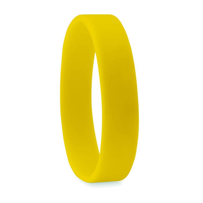 Силиконовый браслет | Желтый - фото 1 - id-p64611543