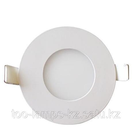 LED панель светодиодная круглая D108 SLIM-6 6W 2700K, фото 2