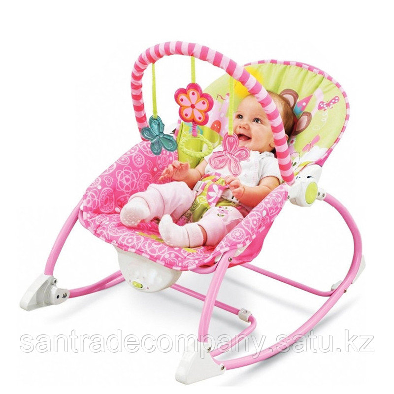 Шезлонг-качалка Fisher Price (вибро,мелодия от игрушки)3 положения
