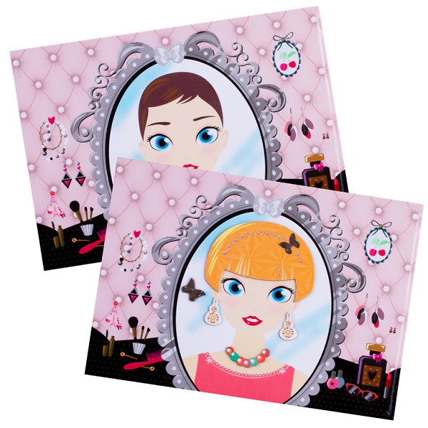 Magnetic Book TAV028 Развивающая игра "Стилист"