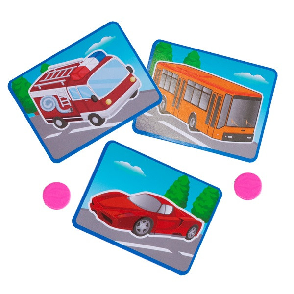 Magnetic Book TAV032 Развивающая игра "Веселый транспорт"
