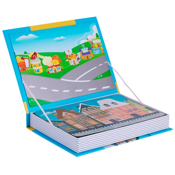 Magnetic Book TAV032 Развивающая игра "Веселый транспорт"