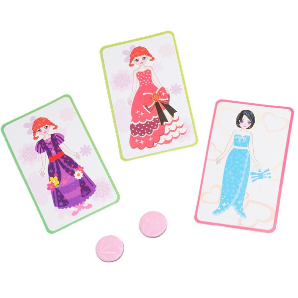 Magnetic Book TAV025 Развивающая игра "На бал", 72 детали