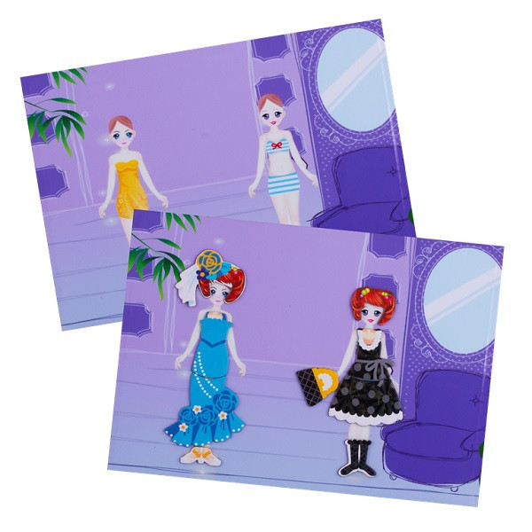 Magnetic Book TAV026 Развивающая игра "Кокетка", 65 деталей