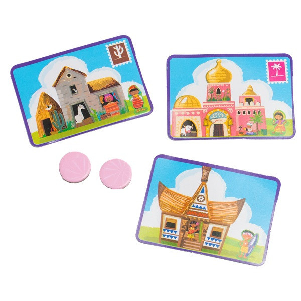 Magnetic Book TAV027 Развивающая игра "Строение мира", 65 деталей