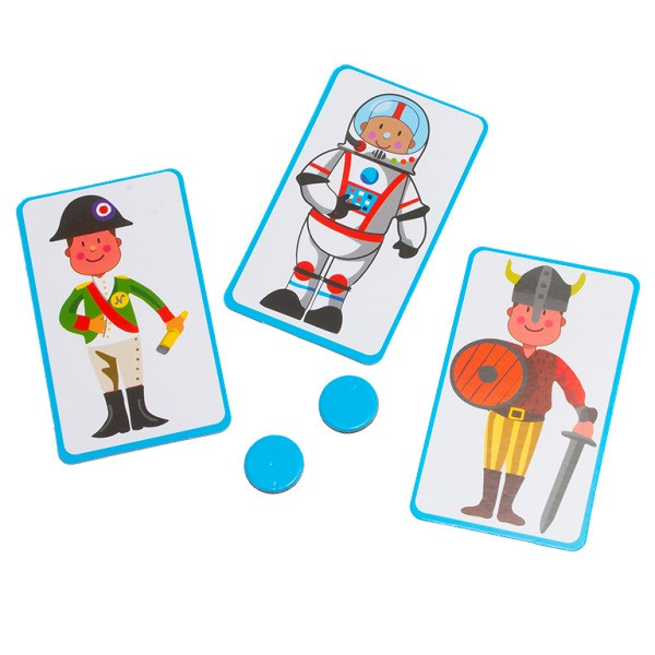 Magnetic Book TAV029 Развивающая игра "Интересные профессии", 42 детали