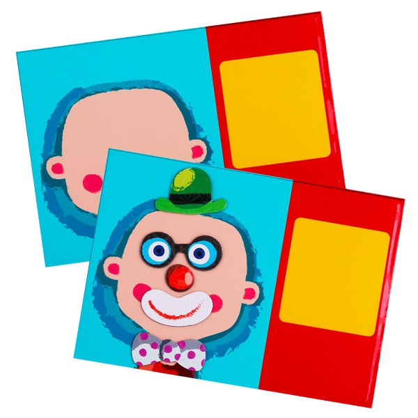 Magnetic Book TAV033 Развивающая игра "Гримёрка веселья", 79 деталей
