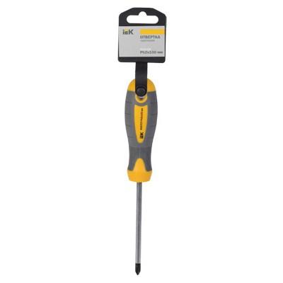Отвертка крестовая Master Ph0х75мм IEK NEW