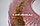 Надувной плавательный круг блестящий 60 см с разноцветными блестками, фото 6