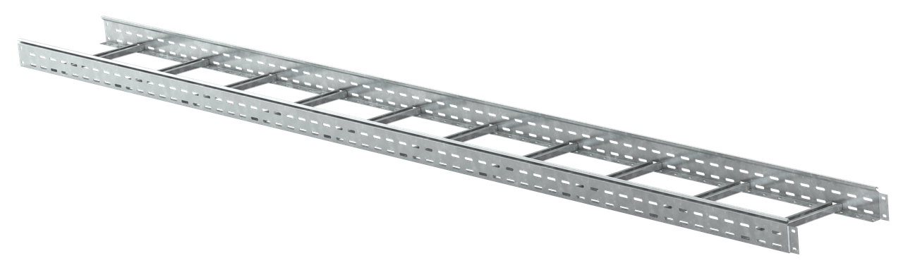 Лоток лестничный 50х400х3000, 1,5 мм