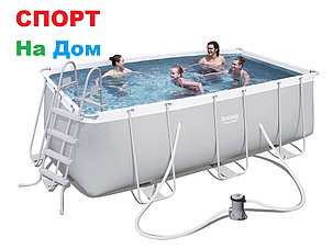Каркасный прямоугольный бассейн Bestwey 56456 (412 х 201 х 122 см, на 8703 литра), фото 2