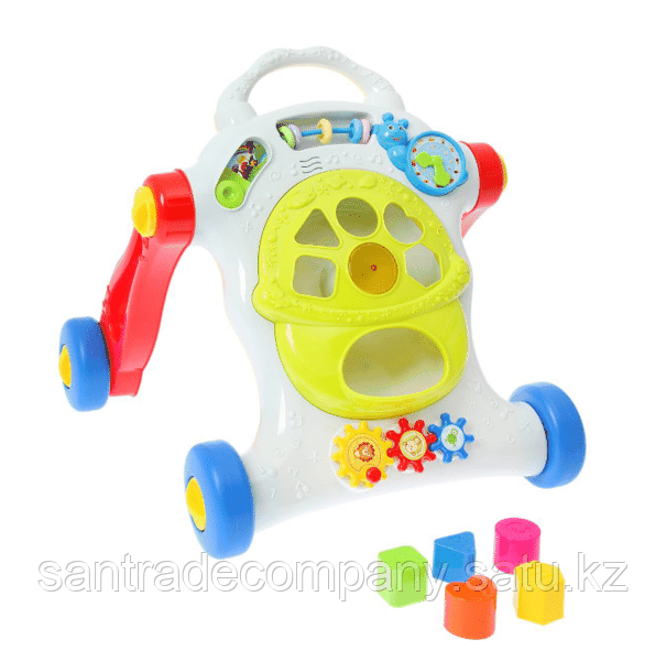 Каталка-ходунки с сортером Music Baby Walker (свет, звук)