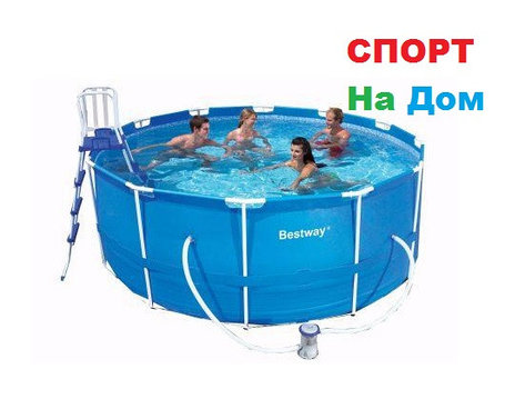 Каркасный бассейн Bestway 56420 (366 х 122 см, на 10250 литров), фото 2