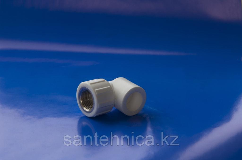 Уголок 25х1/2 "М" PPRC (БЕЛЫЕ) "Политэк" (150/50)